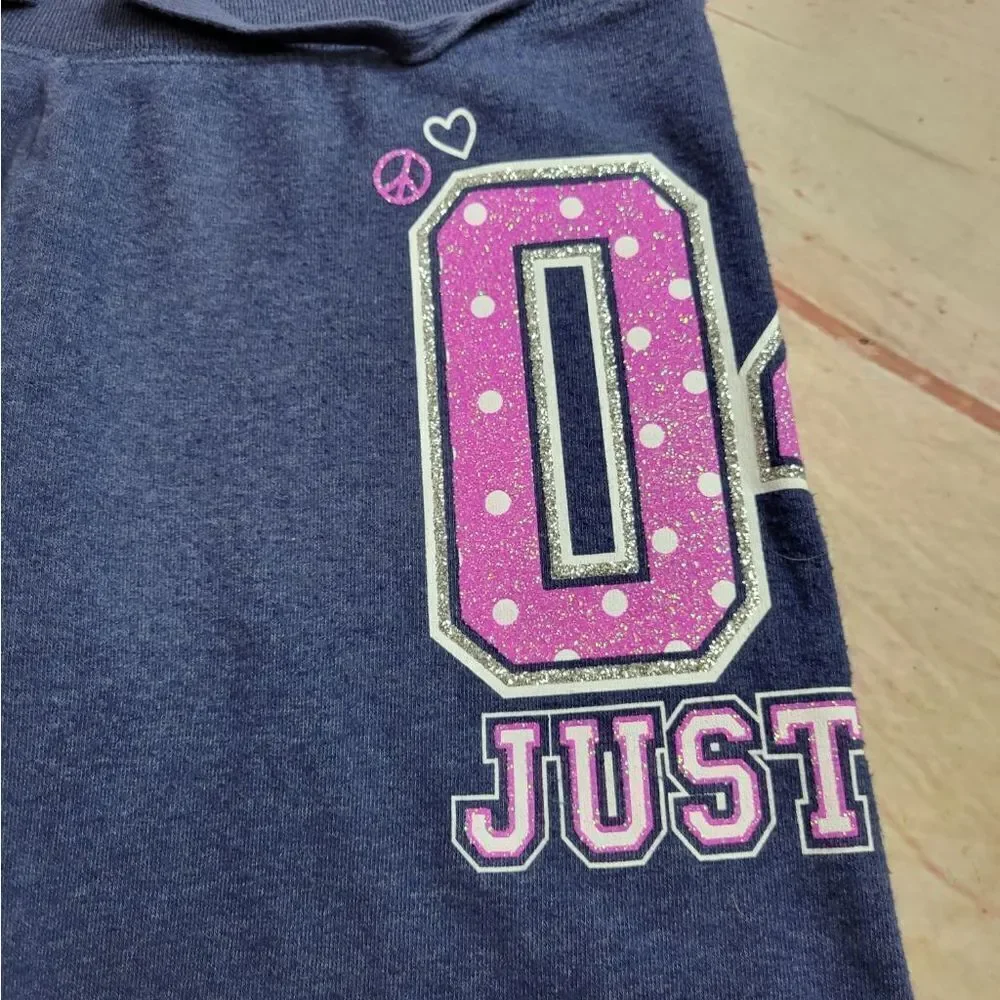Justice warmup pants 14